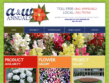 Tablet Screenshot of aandwannuals.com